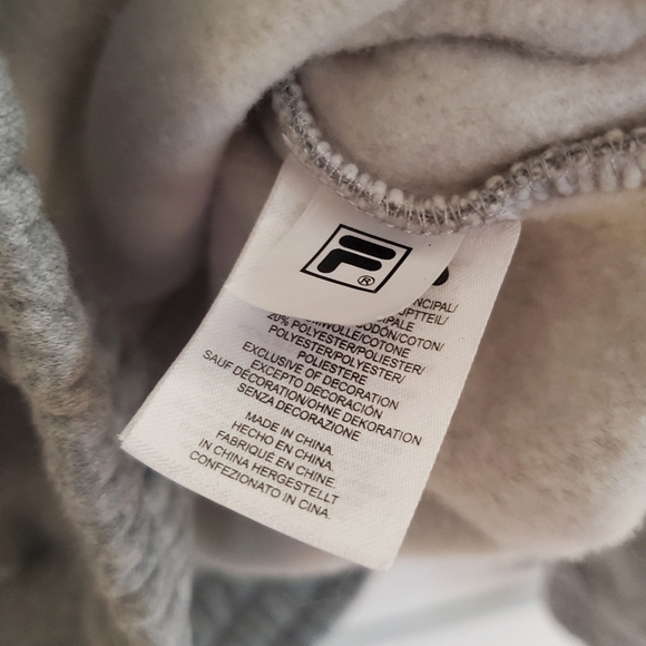 FILA Purple and Gray Quarter-Zip Sweatshirt size Womens Small - Picture 8 of 9